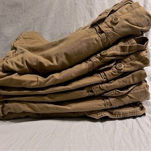 Lee dungarees shorts